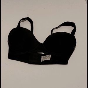 Barely Breezies Black bra size 32C